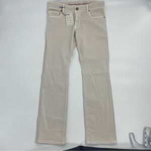 Candiani Denim Handmade in Italy Classic‎ 5 pocket Khaki Jeans Chino Style 30